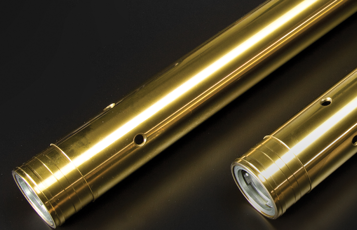 STELI FORCELLA CON RIVESTIMENTO AL NITRURO DI TITANIO ORO