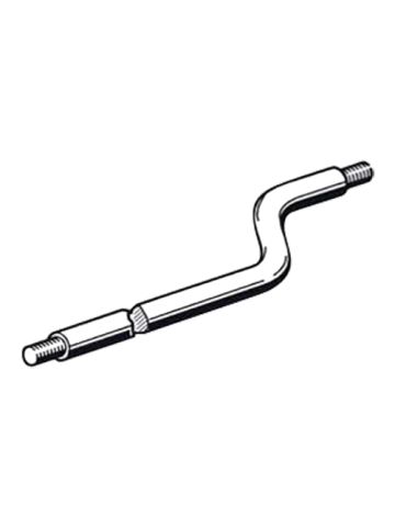 ASTA CAMBIO 8X325 PIEGATA 1FILETTO DX 1FILETTO SX